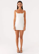 Aretha Mini Dress - White