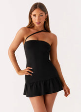 Ebonique Mini Dress - Black