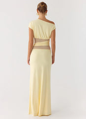 Like Honey Maxi Dress - Butter Yellow