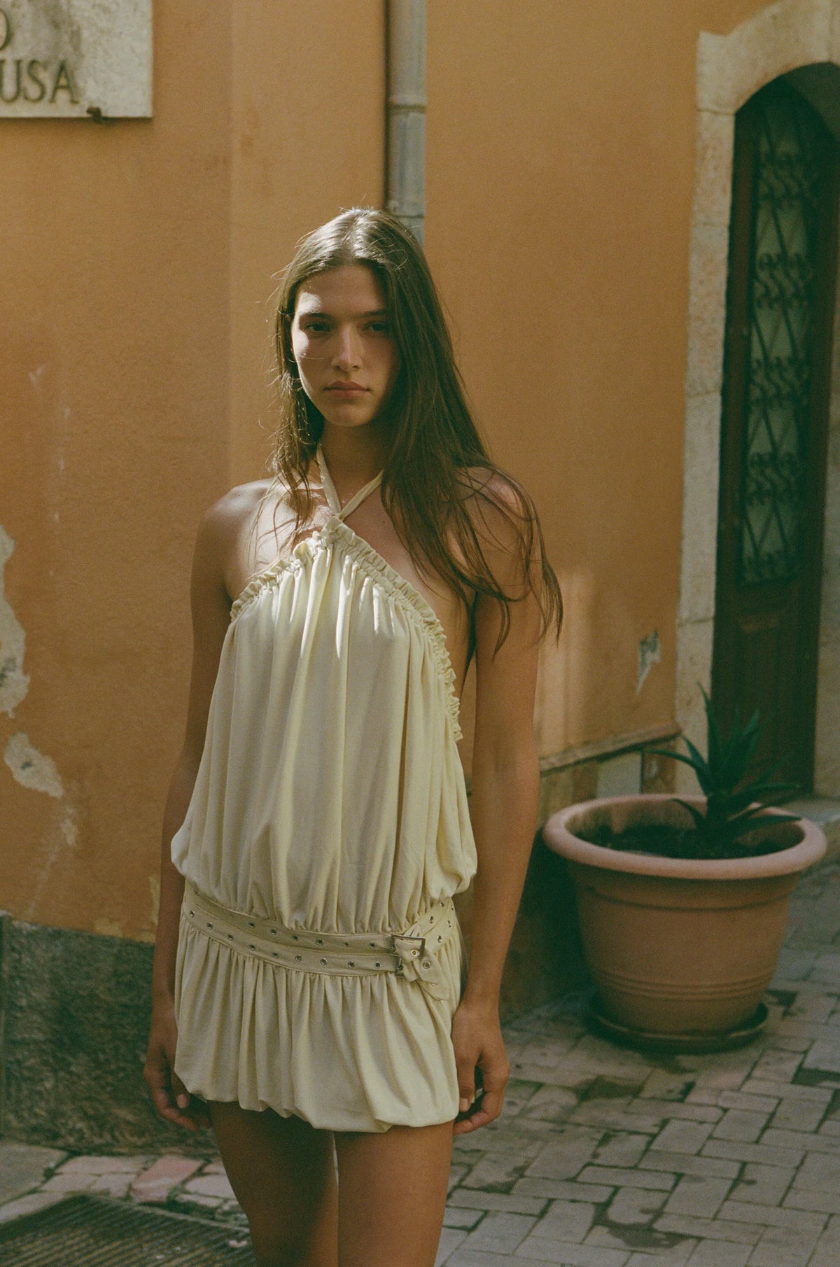 Magnol Dress | Yellow