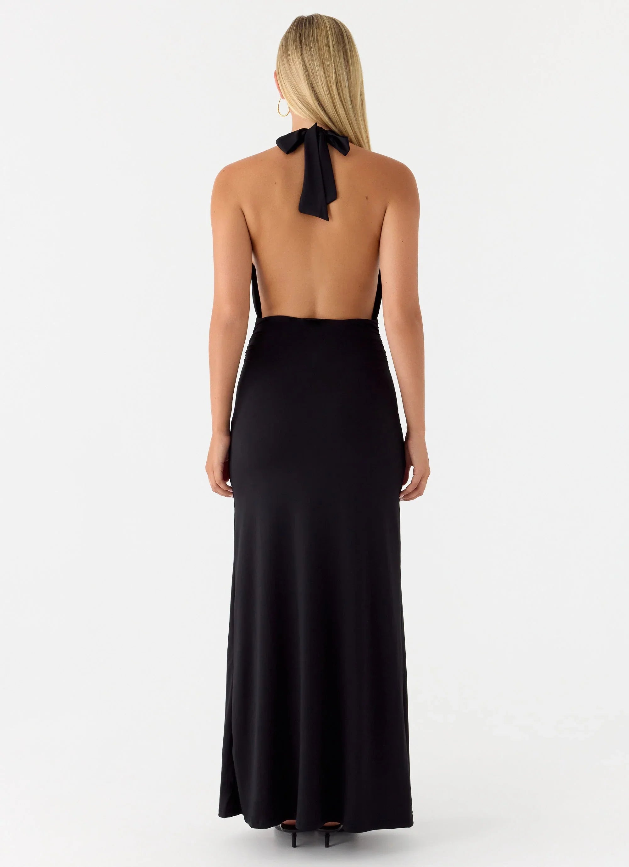 Crazy Over Me Maxi Dress - Black