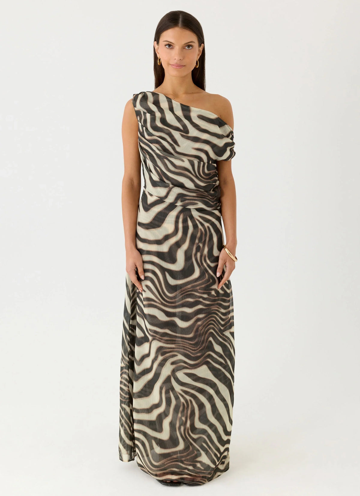 Mernas Maxi Dress - Zebra