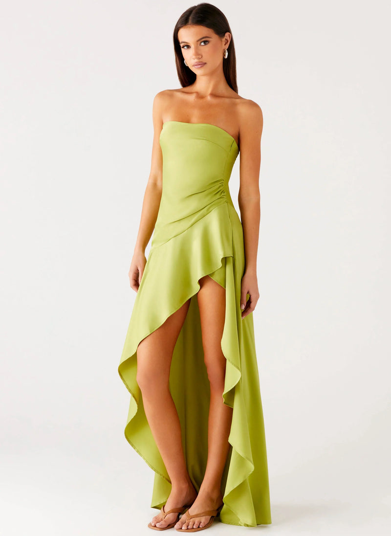 Bodie Maxi Dress - Lime