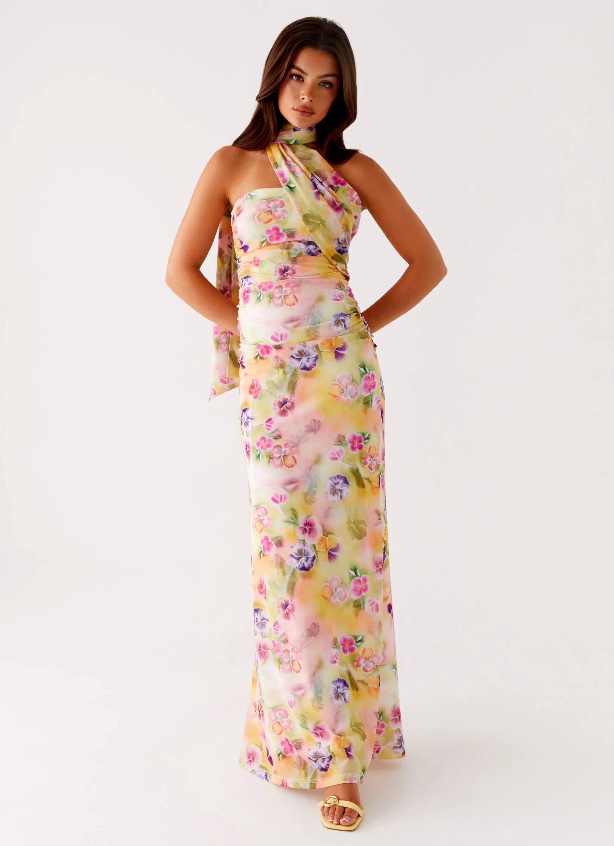 Songbird Maxi Dress - Sunburst Floral