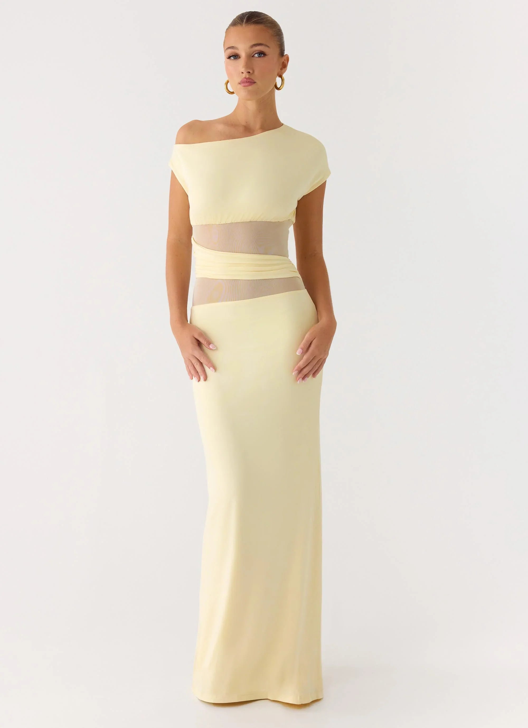 Like Honey Maxi Dress - Butter Yellow